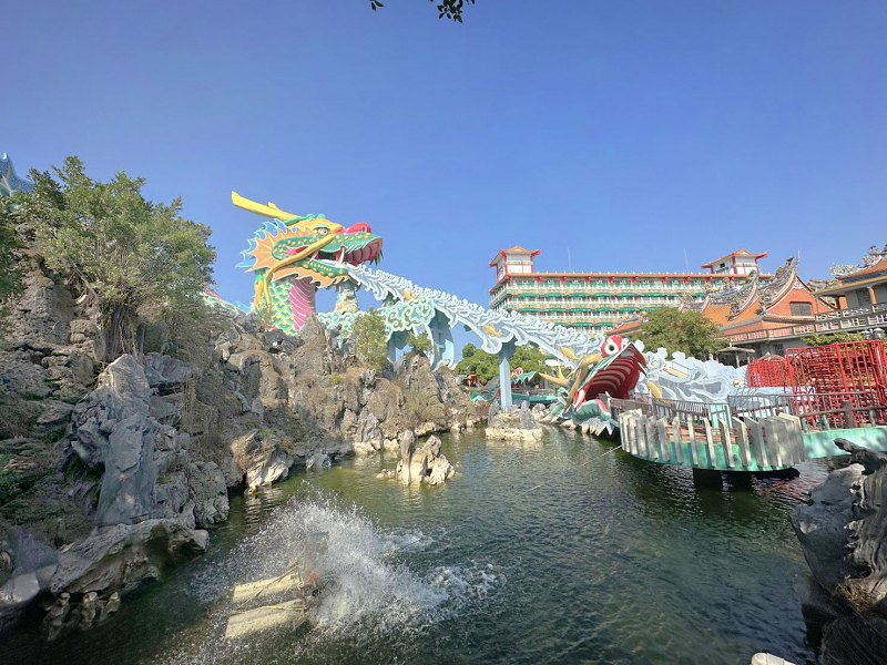 麻豆代天府、滾輪溜滑梯、台南景點、麻豆代天府住宿費用、麻豆代天府照片、麻豆代天府 十八層地獄