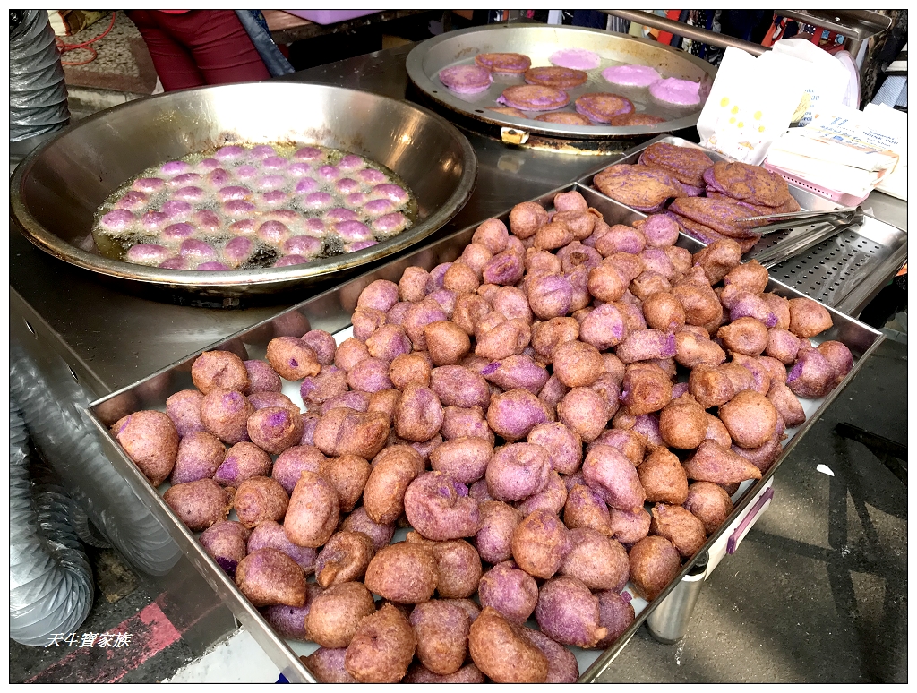 南投菜市場紅薯丸紅薯餅