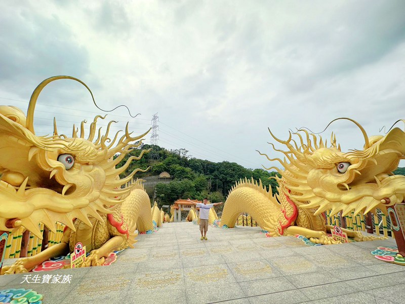 延伸閱讀：南投中寮》金龍山法華寺亞洲最大最長金龍雙龍朝聖鳳迎賓
