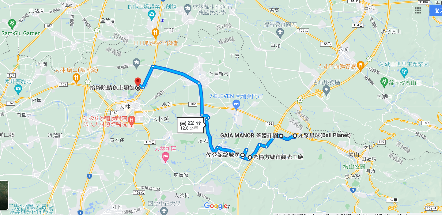 嘉義景點「大林一日遊」5大觀光工廠超順路,距離近、免繞路、附地圖 @天生寶家族