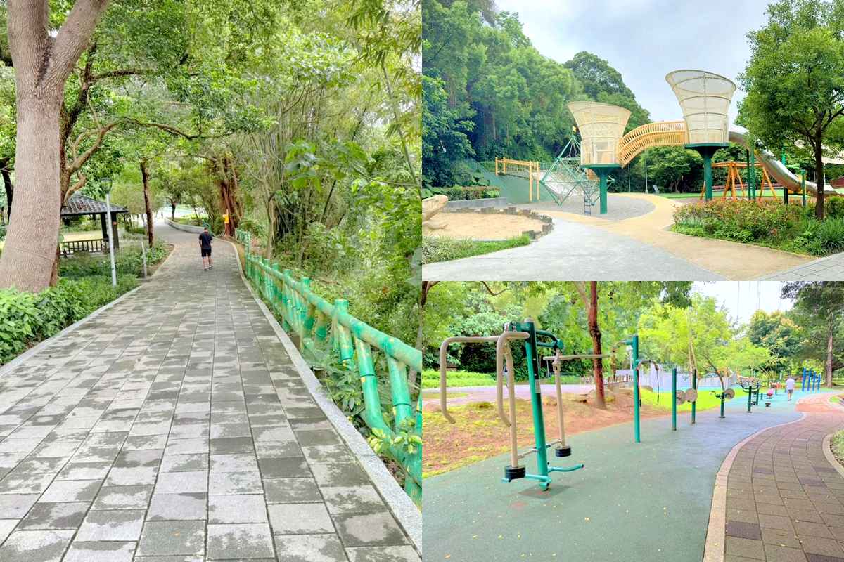 網站近期文章：台北士林【天母公園】跑酷運動場海芋造型溜滑梯好放電！還有步道小溪