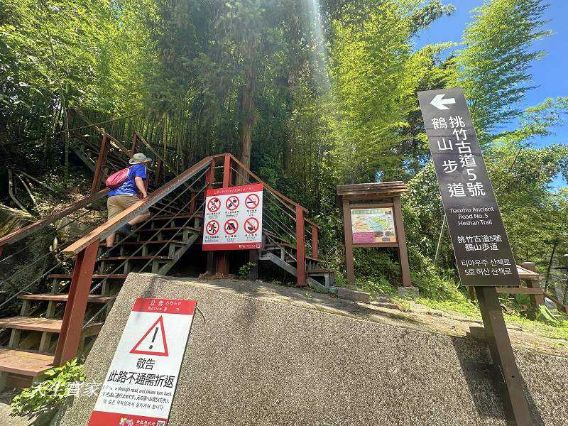 南投景點、鹿谷、溪頭景點、挑竹古道5號、鶴山步道、挑竹古道、鶴山步道登山口、和雅挑竹古道5號、溪頭步道