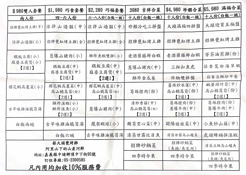 蔡大頭甕烤雞、蔡大頭甕烤雞外帶、蔡大頭甕烤雞合菜菜單、蔡大頭甕烤雞的圖片、蔡大頭甕烤雞的評論、蔡大頭甕烤雞訂位、蔡大頭菜單